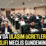 Samsun’da ulaşım ücretlerine zam teklifi meclis gündeminde!