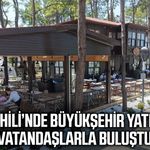 Miliç Sahili'nde Büyükşehir yatırımları vatandaşlarla buluştu