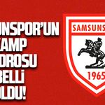 Samsunspor'un Göztepe maçı kamp kadrosu belli oldu