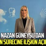 CHP’li Nazan Güneysu’dan disiplin sürecine ilişkin açıklama