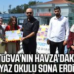 TÜGVA’nın Havza’daki yaz okulu sona erdi