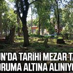 Samsun’da tarihi mezar taşları koruma altına alınıyor