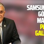 Samsunspor Göztepe maçında parola galibiyet