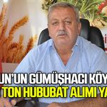 15 bin ton hububat alımı yapıldı