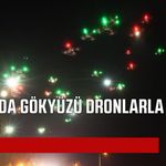 Samsun’da AFAD dron yarışmasında gökyüzünde görsel şölen