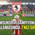 Samsunspor’a şampiyonluk yarışında kaç oran verildi?