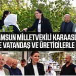 Ak Parti Samsun Milletvekili Karaaslan Terme’de vatandaş ve üreticilerle buluştu