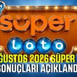 30 Ağustos 2026 Süper Loto sonuçları belli oldu
