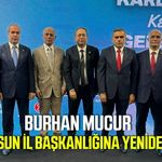 Burhan Mucur, MHP Samsun İl Başkanlığı’nda güven tazeledi
