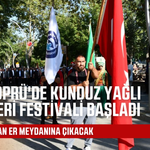 Vezirköprü'de Kunduz Yağlı Güreşleri Festivali başladı