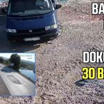 Bafra’da kaçak moloz dökümüne 30 bin lira ceza!