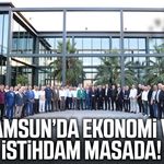 Samsun’da ekonomi ve istihdam masada!