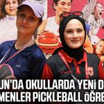 Samsun'da öğretmenlere pickleball eğitimi verilecek