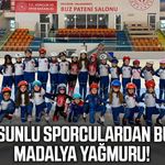 Samsunlu buz patencilerinden büyük başarı!