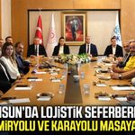 Samsun’da Lojistik Master Planı için saha çalışmaları başladı
