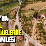 Bafra Belediyesi'nden kırsal mahallelerde yol hamlesi