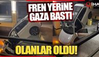 Fren Yerine Gaza Basan Sürücü Otoparkın 2inci Katından Düştü