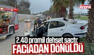 Samsun'da 2.40 promil alkol dehşet saçtı: Faciadan dönüldü