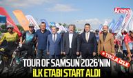 Tour Of Samsun 2026'nın ilk etabı start aldı.