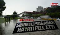 Samsun'da şiddetli sağanak hayatı felç etti