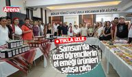 Samsun'da özel öğrencilerin ürünleri satışa çıktı