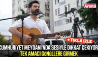 Samsun'da sokak sanatçısı meydana renk katıyor