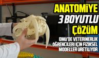 Samsun OMÜ'de Veterinerlik eğitimi için 3 boyutlu baskı dönemi