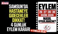 Samsun’da sağlık çalışanlarından 4 günlük eylem kararı