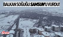 Balkan soğuğu Samsun’u etkisi altına aldı