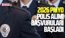 2026 PMYO polis alımı başvuruları başladı
