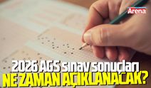 2026 AGS sınav sonuçları ne zaman açıklanacak?