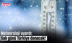 Meteoroloji uyardı: Salı günü Türkiye donacak!