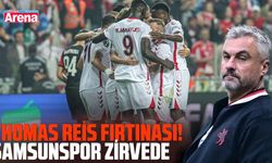 Thomas Reis fırtınası! Samsunspor zirvede
