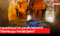 Kapadokya’nın yeraltı labirenti “Derinkuyu Yeraltı Şehri”
