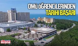 OMÜ öğrencilerinden tarihi başarı