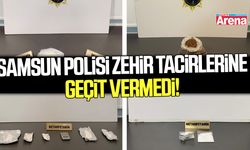 Samsun polisi zehir tacirlerine geçit vermedi