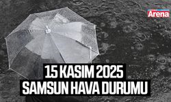 15 Kasım 2025 Samsun hava durumu
