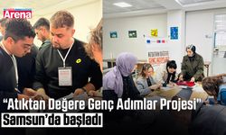 Samsun'da “Atıktan Değere Genç Adımlar Projesi” başladı
