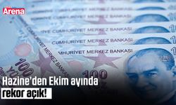 Hazine’den Ekim ayında rekor açık!