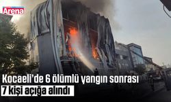 Kocaeli’de 6 ölümlü yangın sonrası 7 kişi açığa alındı