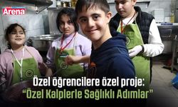 Özel öğrencilere özel proje: “Özel Kalplerle Sağlıklı Adımlar”