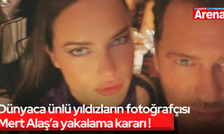 Dünyaca ünlü yıldızların fotoğrafçısı Mert Alaş’a yakalama kararı!