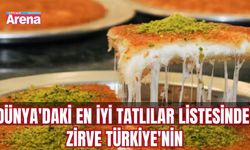 Dünya'daki en iyi tatlılar listesinde zirve Türkiye'nin