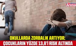 Okullarda zorbalık artıyor: Çocukların yüzde 13,8’i risk altında
