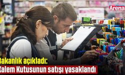 Bakanlık açıkladı: Kalem Kutusunun satışı yasaklandı