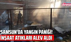 Samsun'da yangın paniği!
