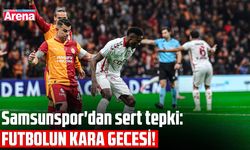Samsunspor'dan Galatasaray maçı sonrası açıklama!