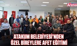 Atakum Belediyesinden özel bireylere afet eğitimi