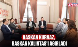 Başkan Kurnaz, Başkan Kalıntaş'ı ağırladı