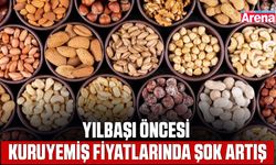 Yılbaşı öncesi kuruyemiş fiyatlarında şok artış